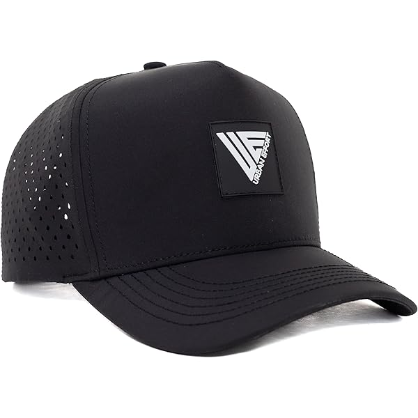 Generic Triple Star Three Stars Black White Hat 5 Panel High